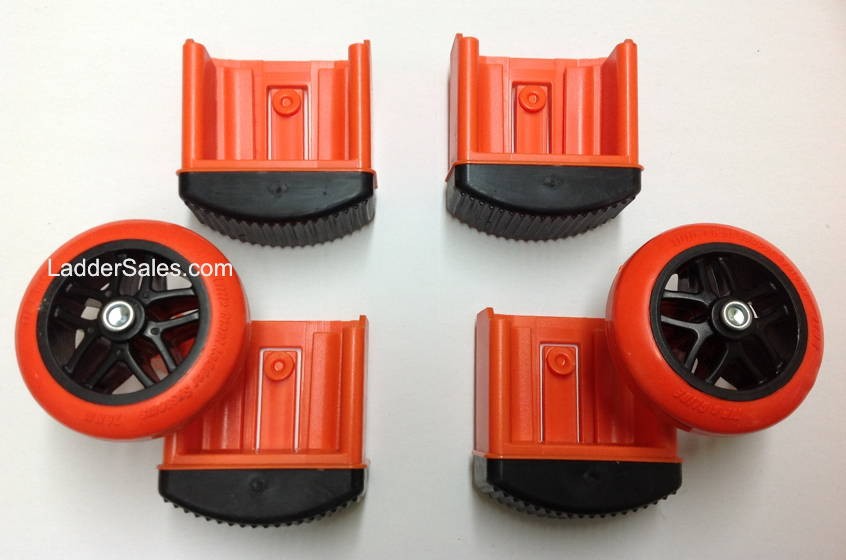 Outer Snap Foot / Wheel Kit for Alta One Ladder - 31002