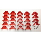 Complete Rung Cap set for Little Giant Ladder Type 1A, 1AA 31552