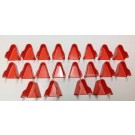 Complete Snap Tab End Cap Set for Dark Horse/Conquest Fiberglass Ladder rung 31296